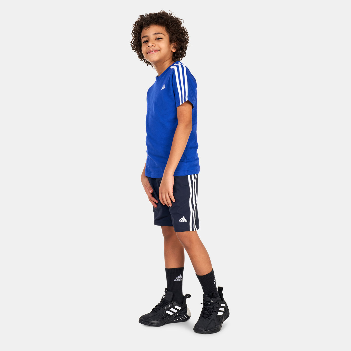 Kids' Essentials 3-Stripes Shorts