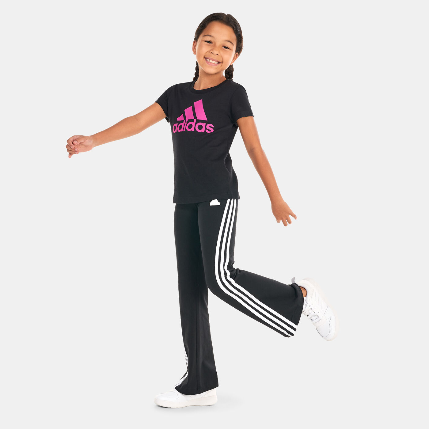 Kids' Future Icons 3-Stripes Flared Leggings