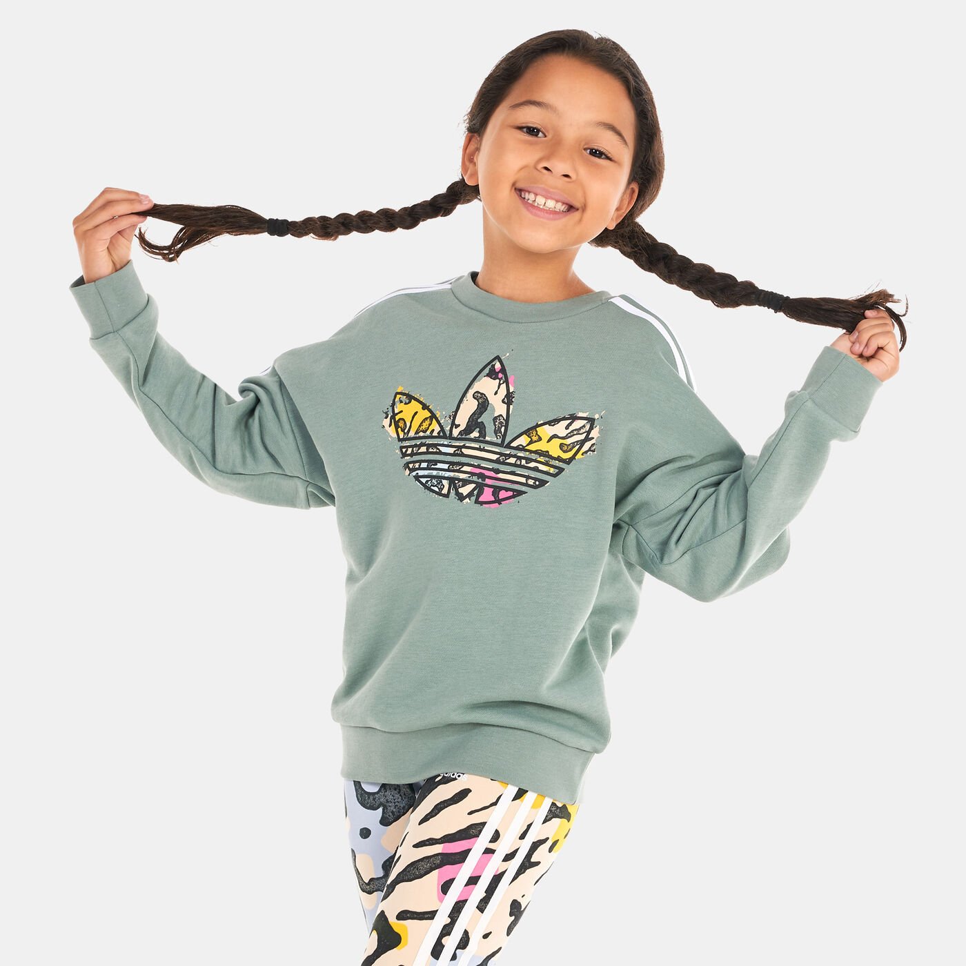 Kids' Animal Print Sweatshirt