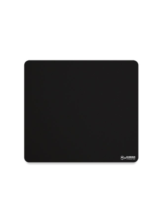 Glorious XL Gaming Mouse Mat/Pad - Large, Wide (XL) Black Cloth Mousepad, Stitched Edges | 16