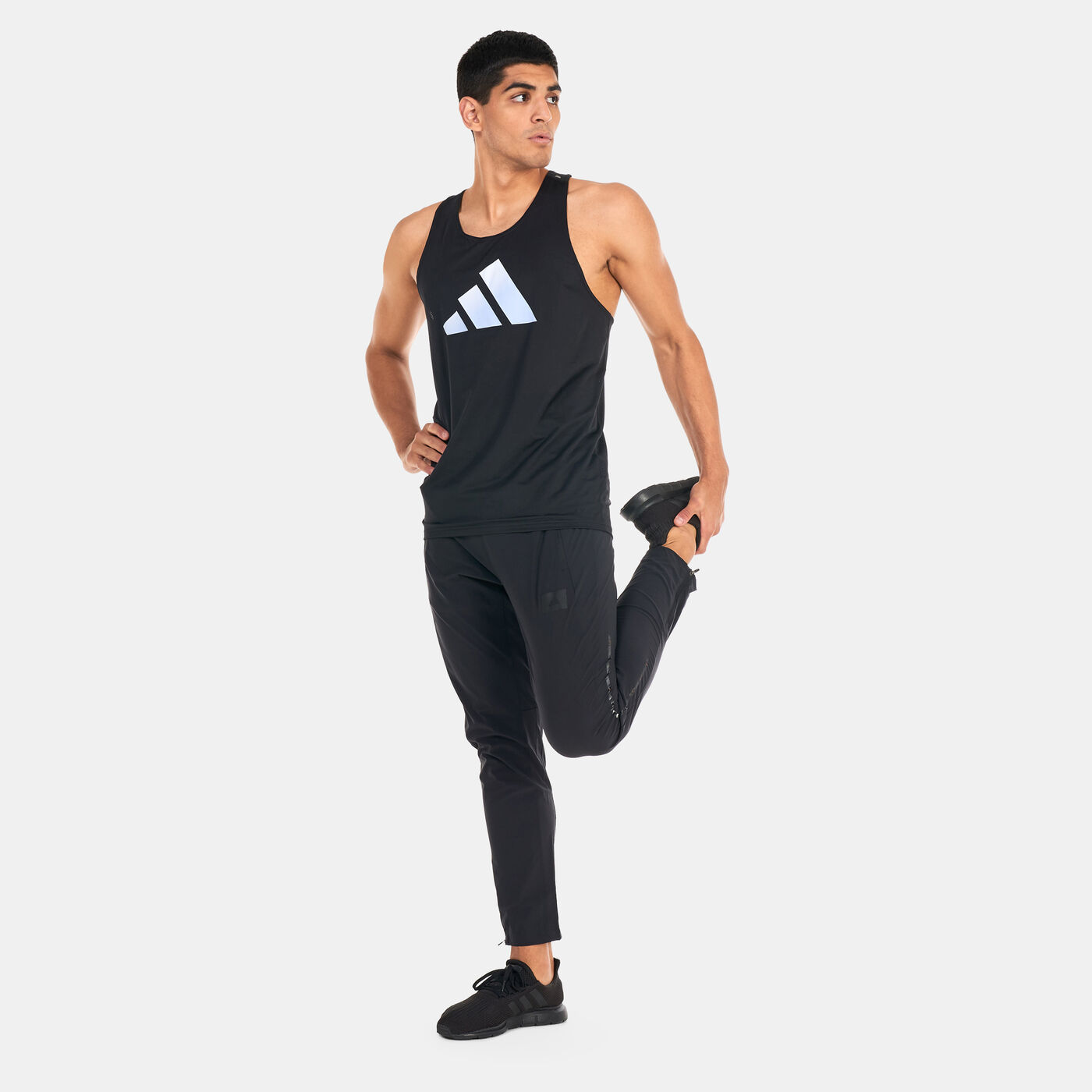 Men's Run Icons 3 Bar Logo Tank Top