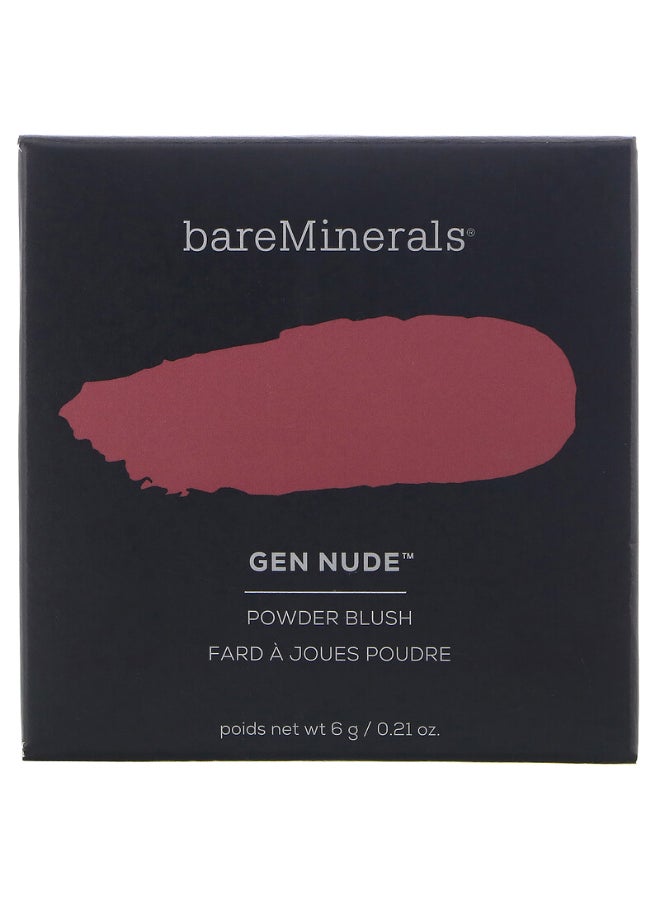 Gen Nude Blush Face Pressed Powder You Had Me At Merlot