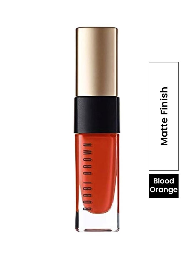 Luxe Liquid Velvet Matte Lipstick Blood Orange