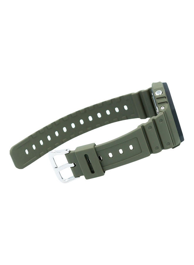 Men's Analog-Digital Wrist Watch with Resin Strap