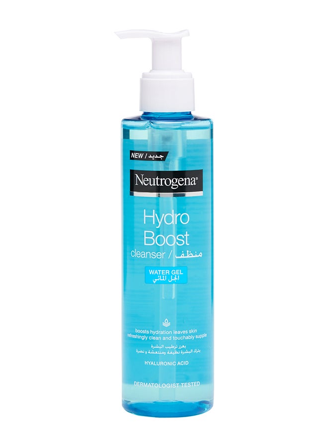 Neutrogena Cleansing Water Gel Hydro Boost Normal To Dry Skin Blue