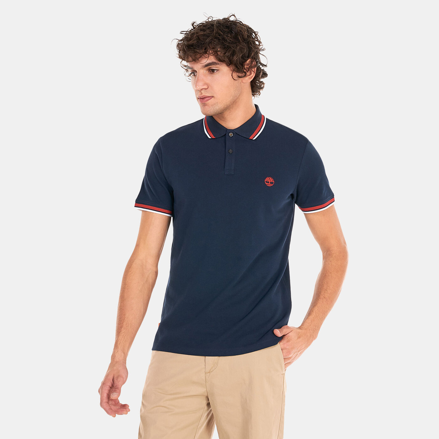 Men's Millers River Tipped Polo Shirt