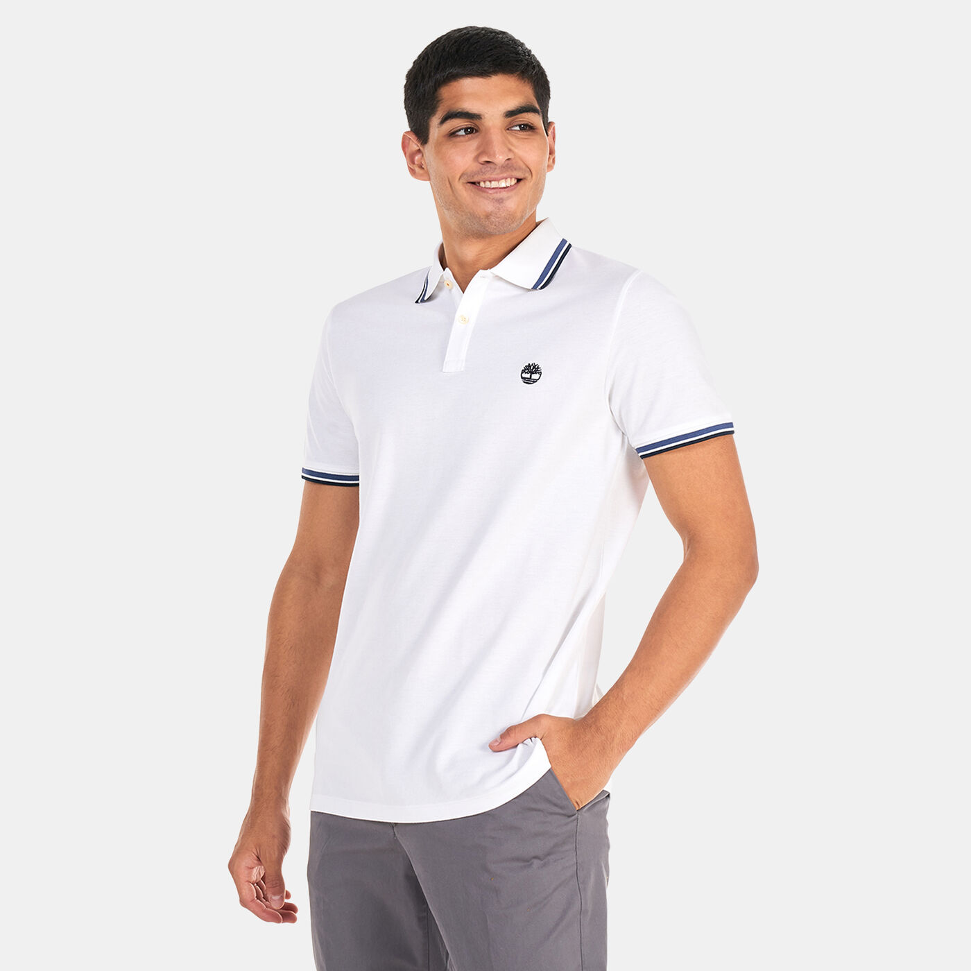 Men's Millers River Tipped Polo Shirt