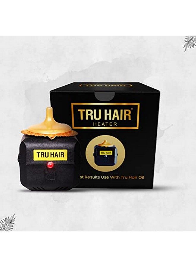 Heater ; Heats The Oil To Around 65° In About 4 Mins ; Increases Blood Circulation ; Nourishes Hair & Strengthens Hair Roots