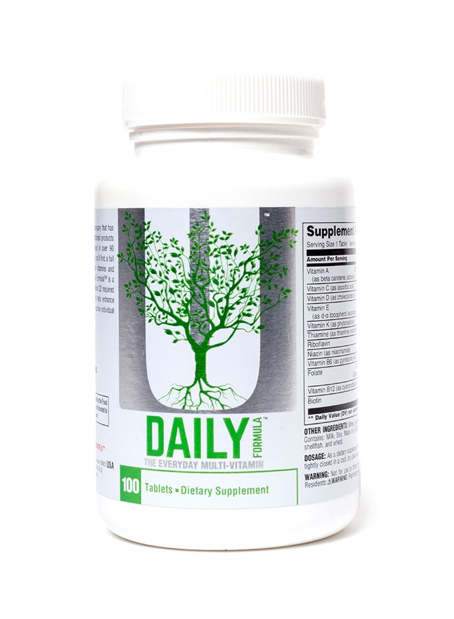 Daily Formula Health Supplement - 100 Tablets