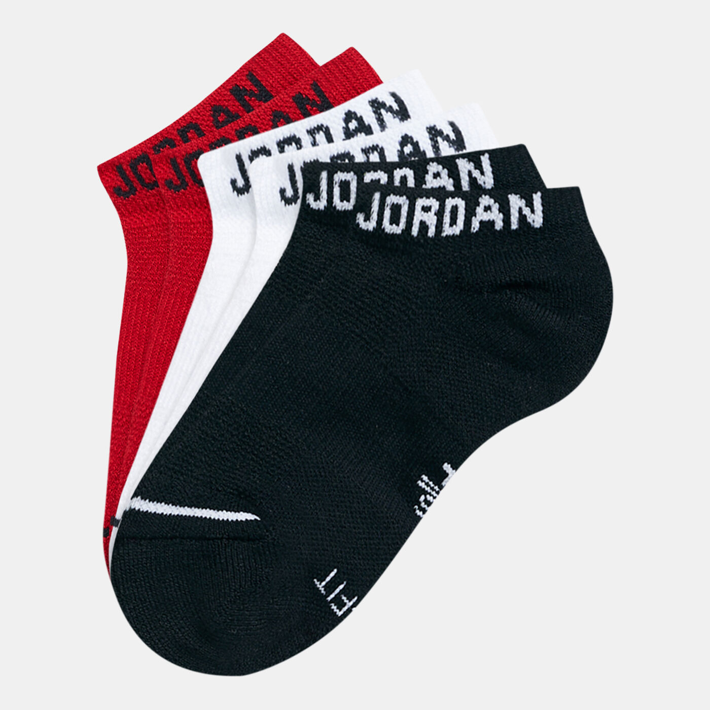 Jumpman No-Show 3 Pair Socks