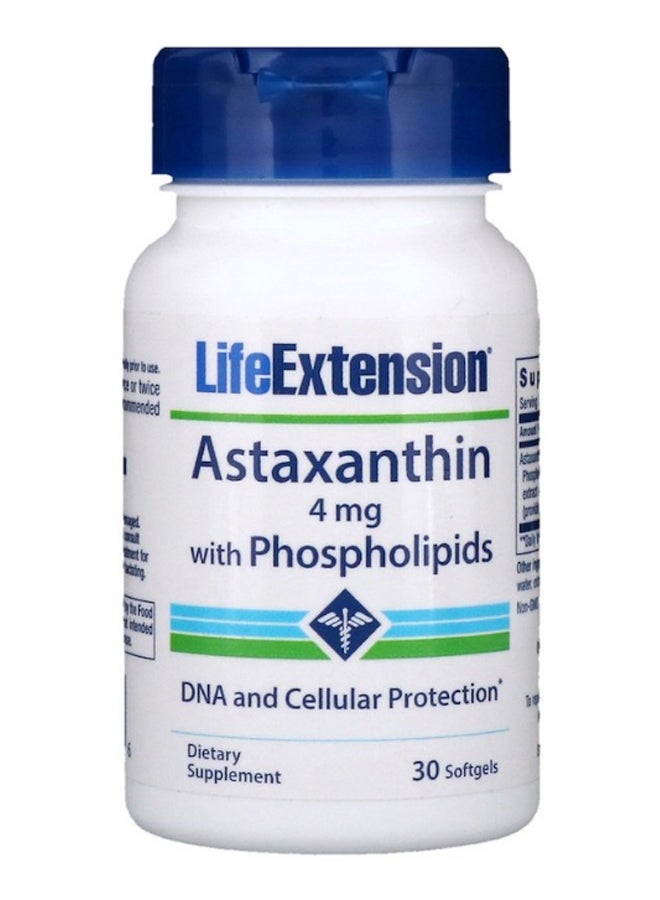 Astaxanthin With Phospholipids - 30 Softgels