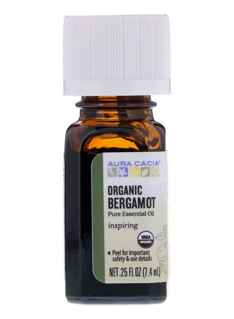 Organic Bergamot Pure Essential Oil 7.4ml