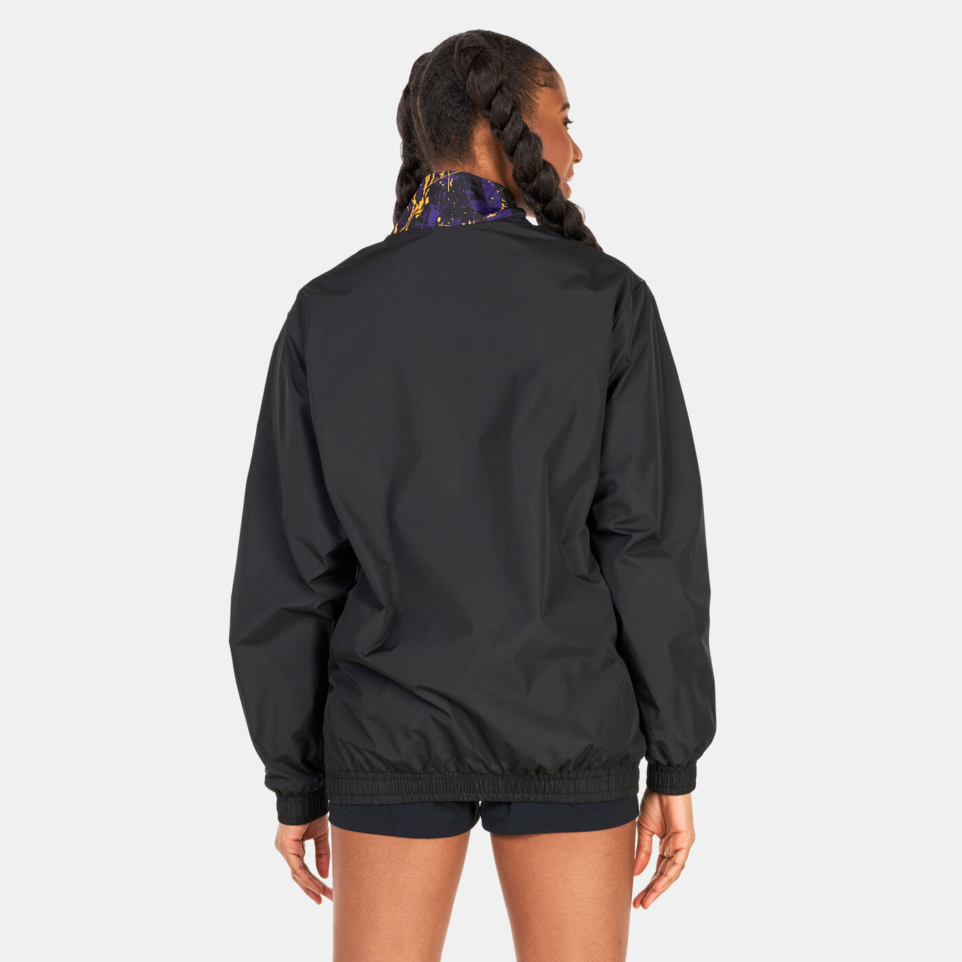 Los Angeles Lakers Allover Print Panel Track Jacket