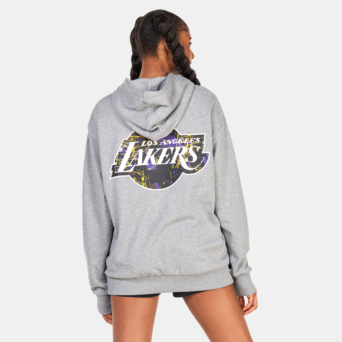 Los Angeles Lakers Infill Large Team Logo Hoodie