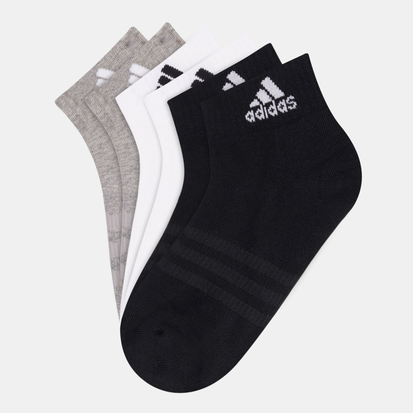Men's Cushioned Sportswear Ankle Socks (6 Pack)