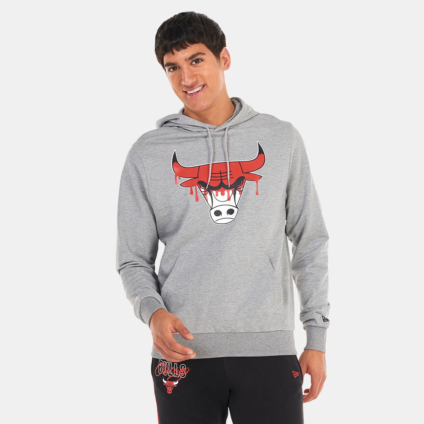 Men's Chicago Bulls NBA Drip Logo Hoodie