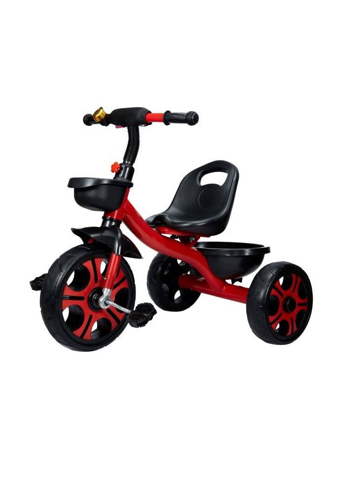 Kids Bikes Childrens Tricycle Fashion Childrens Bicycle  Outdoor Outing Childrens Tricycle Boy And Girl Pedal Bicycle Childrens Toy Car Red