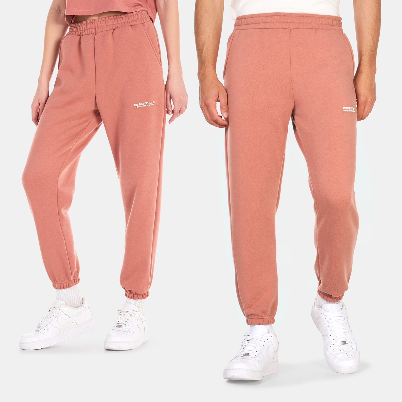 Printed Organic Fleece Joggers