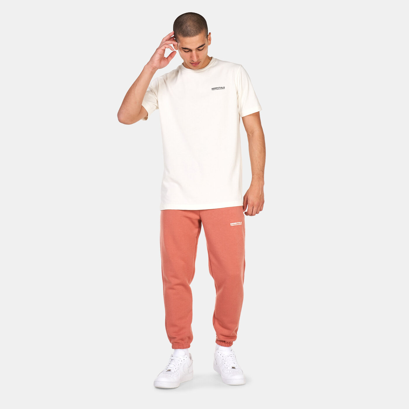 Printed Organic Fleece Joggers
