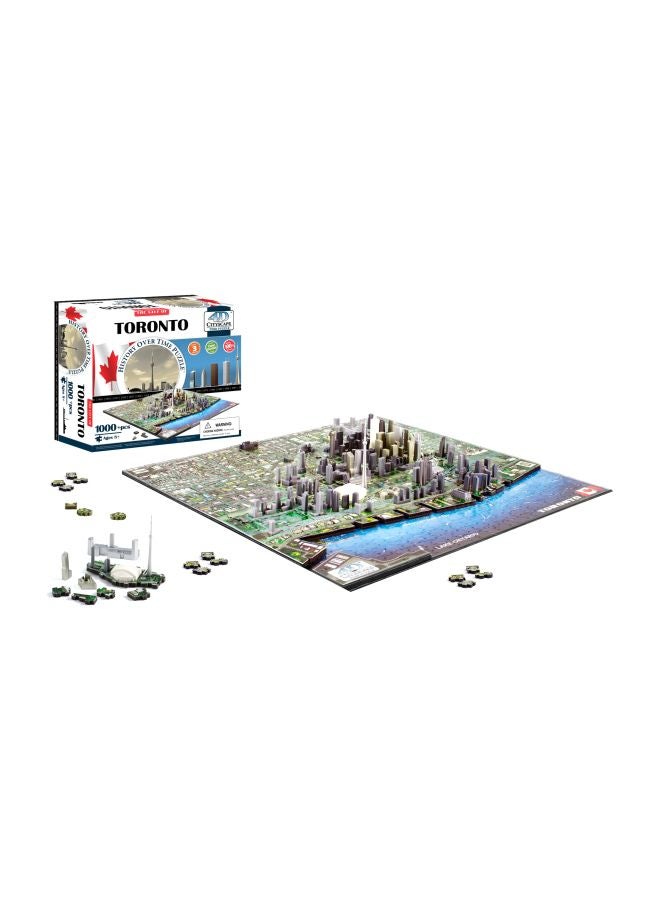 1000-Piece Toronto Canada 3D Puzzle 5511564