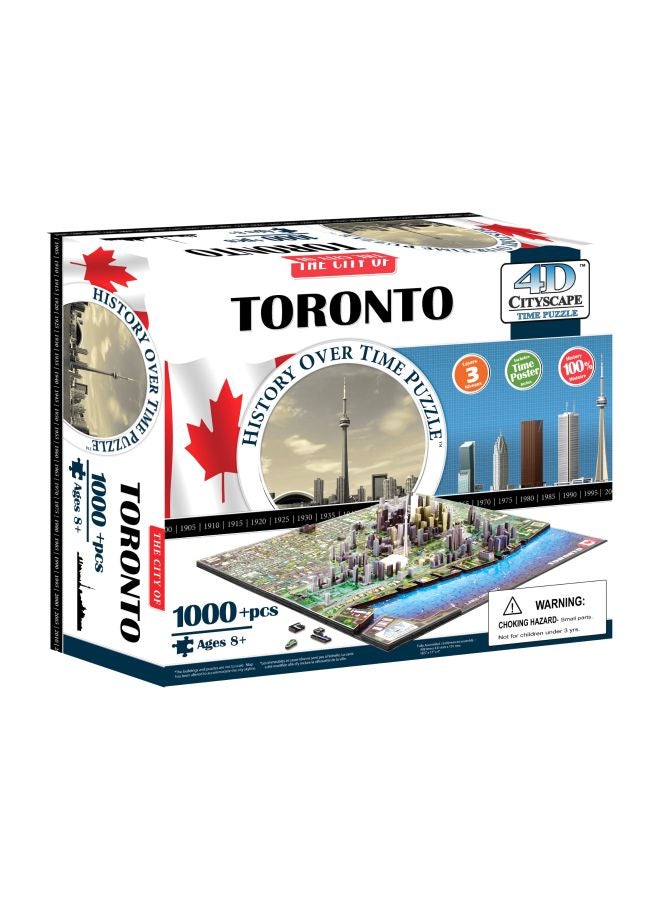 1000-Piece Toronto Canada 3D Puzzle 5511564