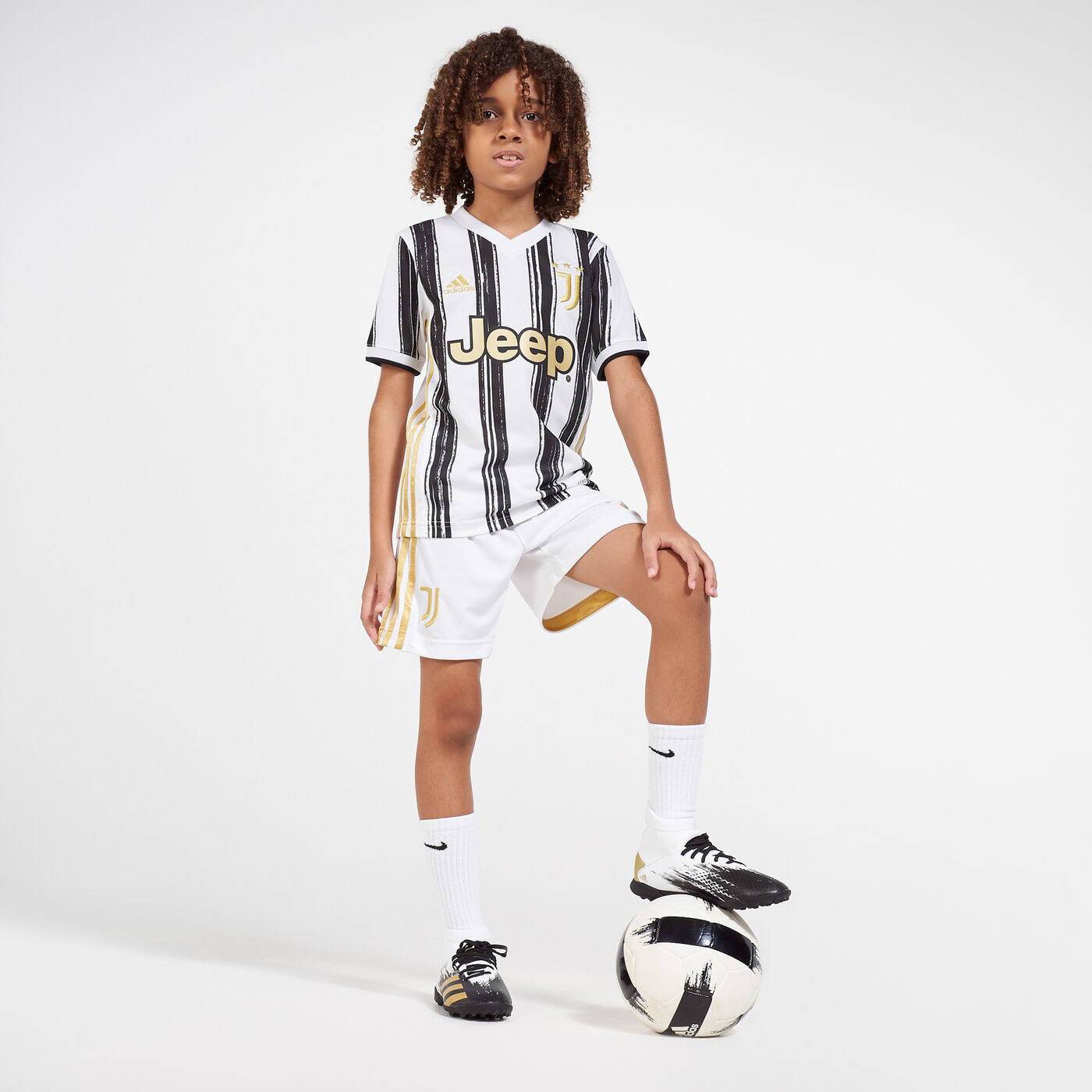 Kids' Juventus Home Shorts - 2020/21 (Older Kids)