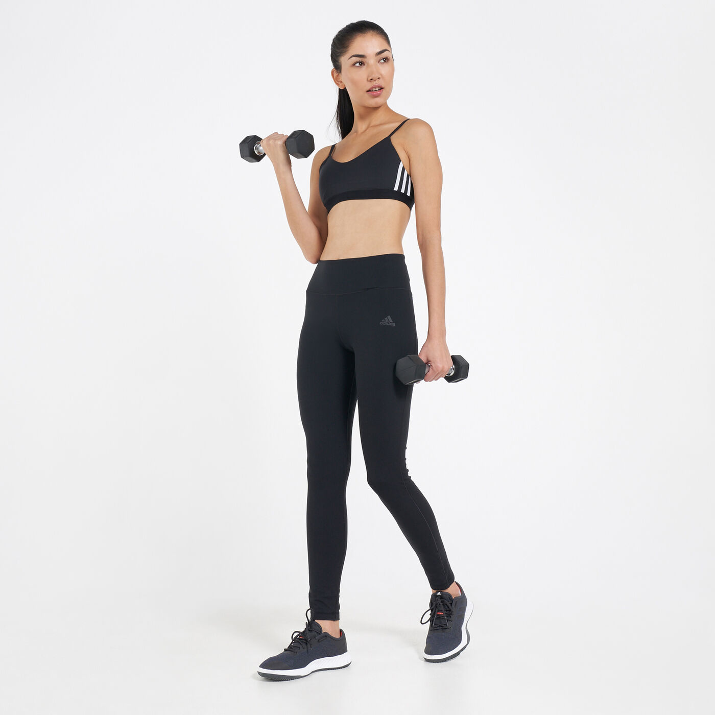 Women's All Me 3-Stripes Sports Bra