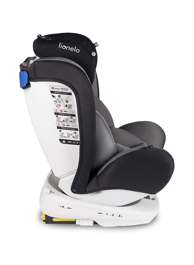 Bastiaan 360 Baby Car Seat - Grey/White Base