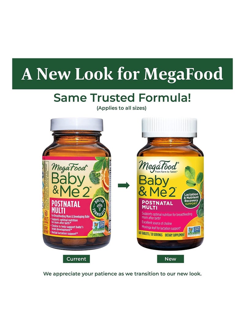 Baby and Me Postnatal Multi Postnatal vitamins for breastfeeding moms