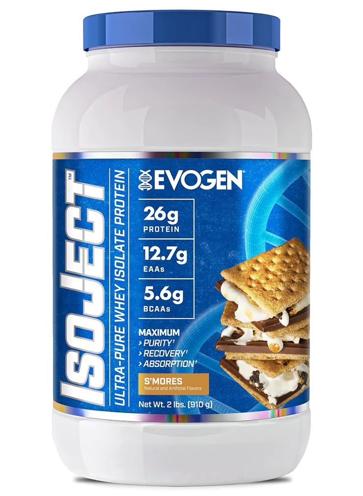 Isoject Ultra Pure Whey Isolate protein Smores 910g