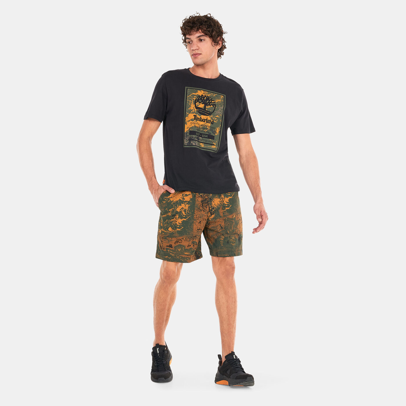 Men's Printed Woven Shorts