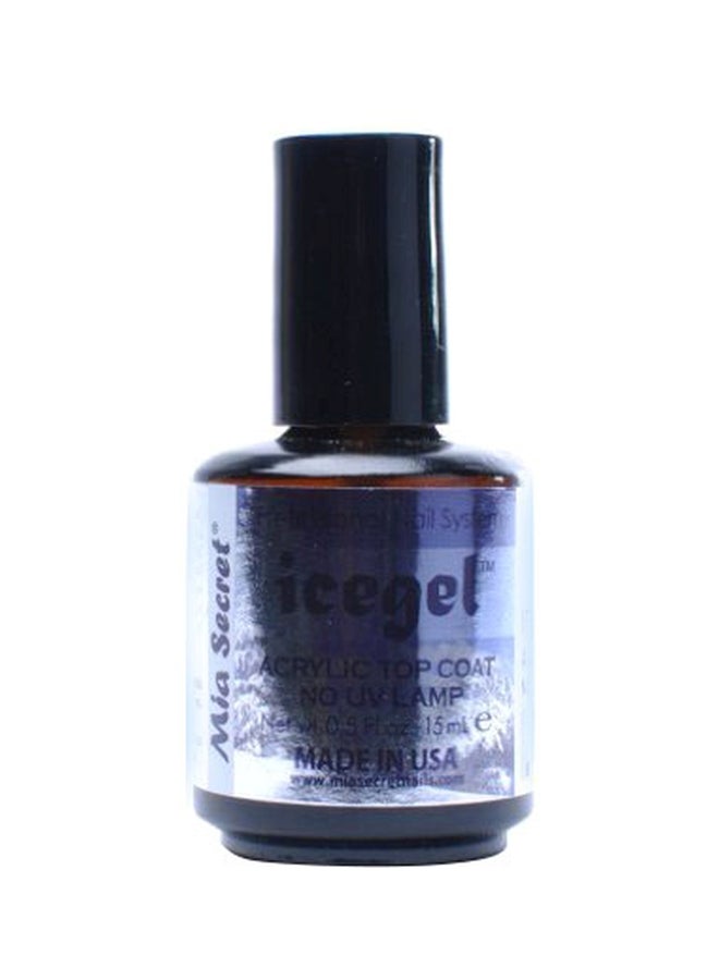 Ice Gel Acrylic Top Coat Clear