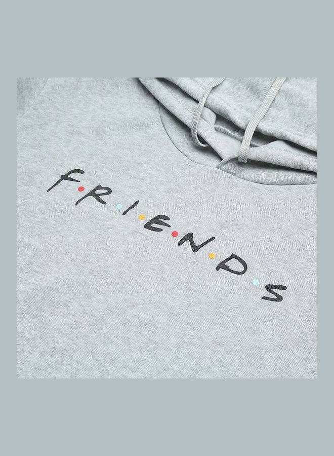 Fashionable Long Sleeve Pullover Grey