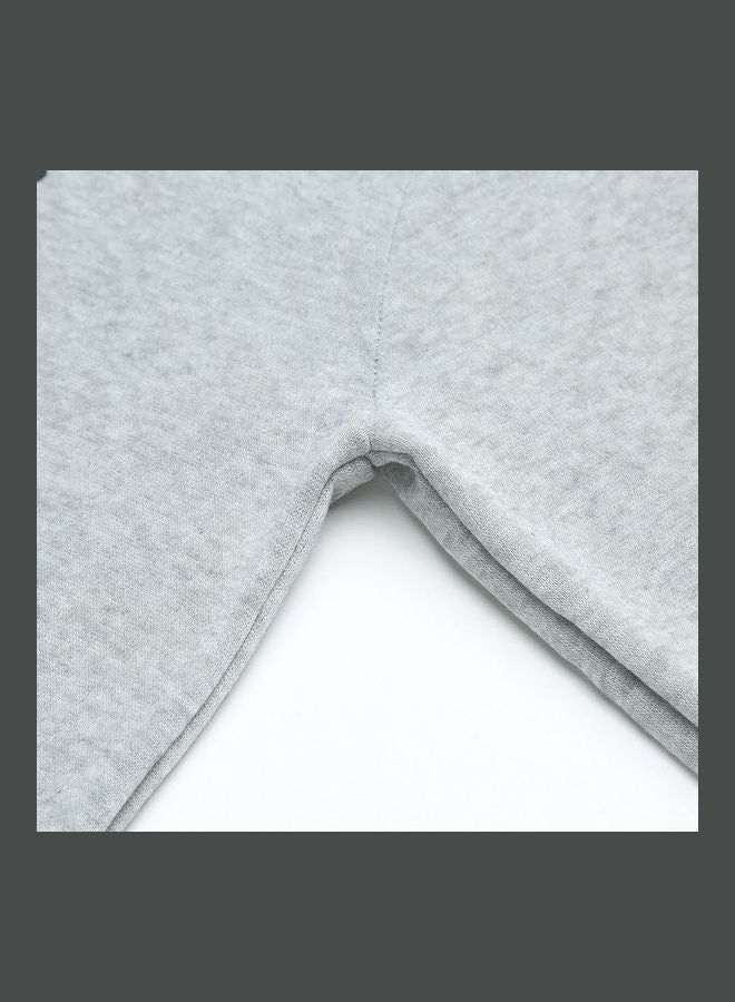 Fashionable Long Sleeve Pullover Grey