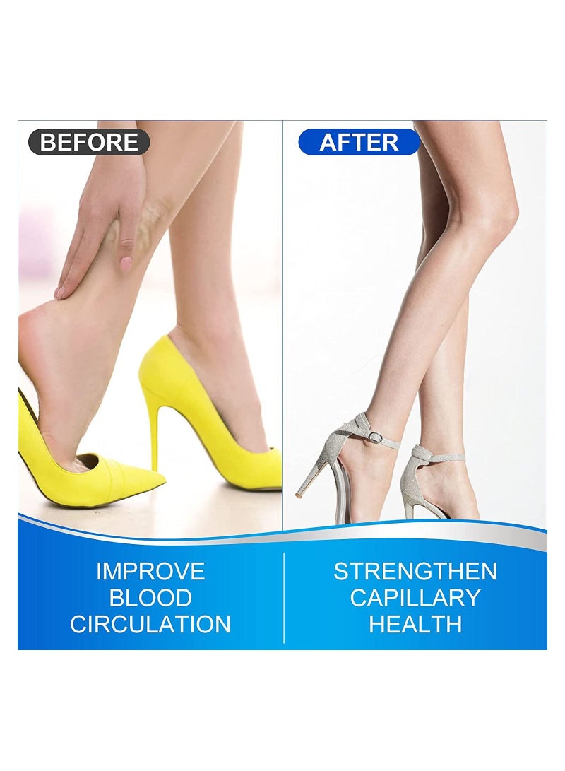 Varicose Veins Patches Dredge Vein Smoothing Varicose Veins Reduce Swelling Relieve Pain 24 Pcs