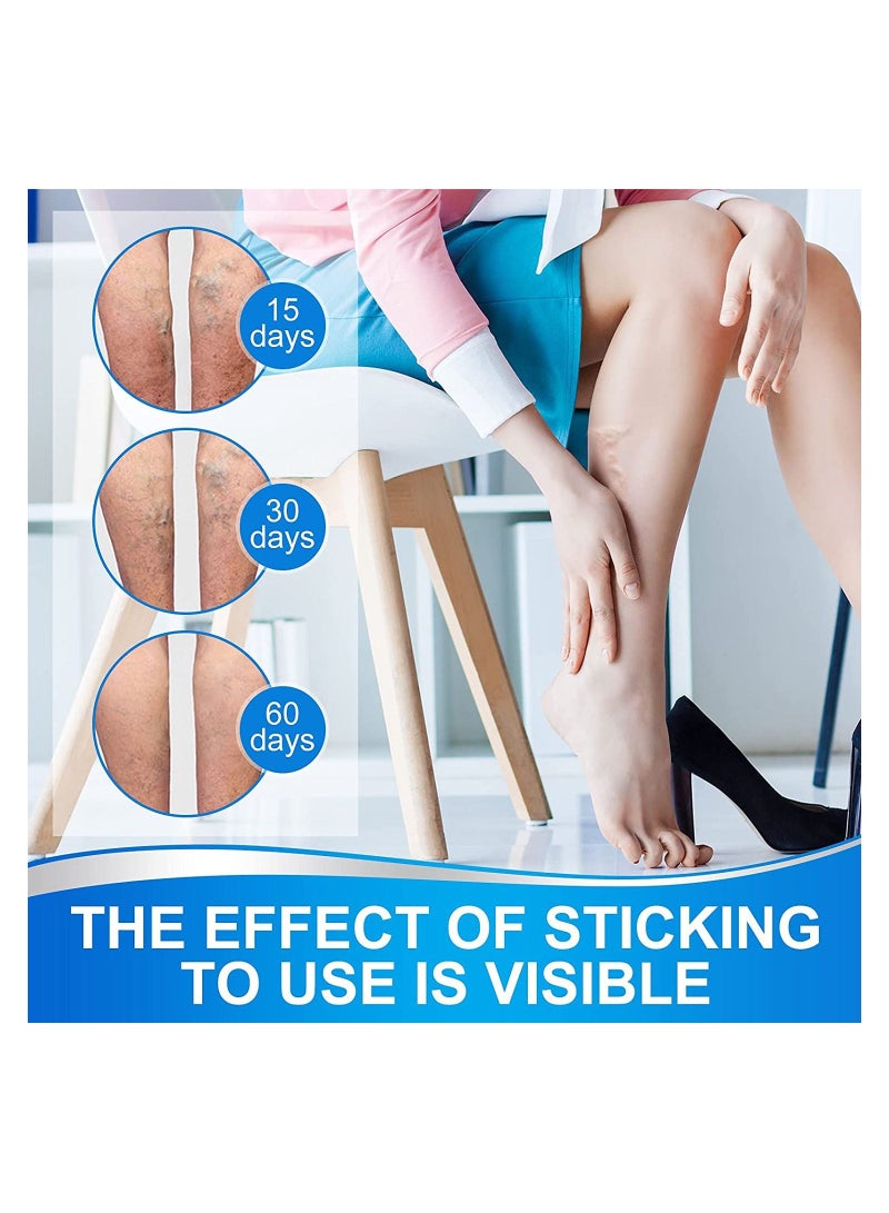 Varicose Veins Patches Dredge Vein Smoothing Varicose Veins Reduce Swelling Relieve Pain 24 Pcs