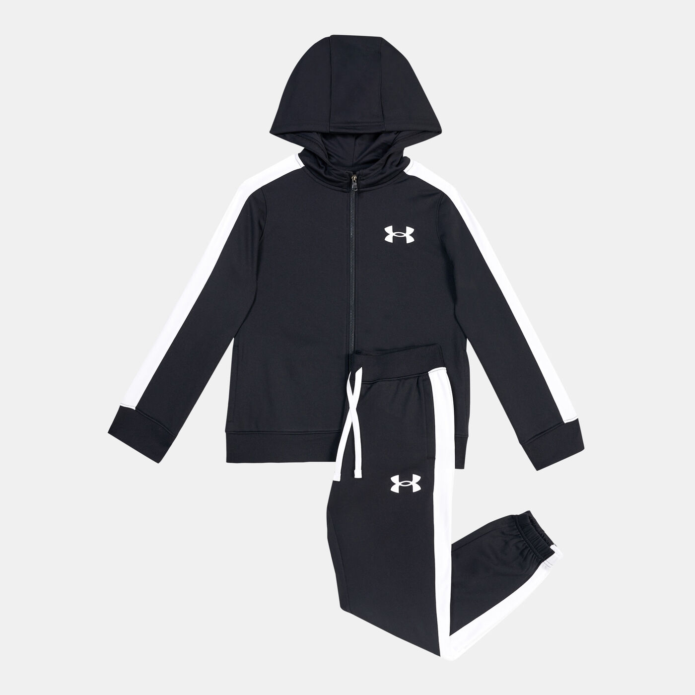 Kids' UA Knit Hooded Track Suit Set