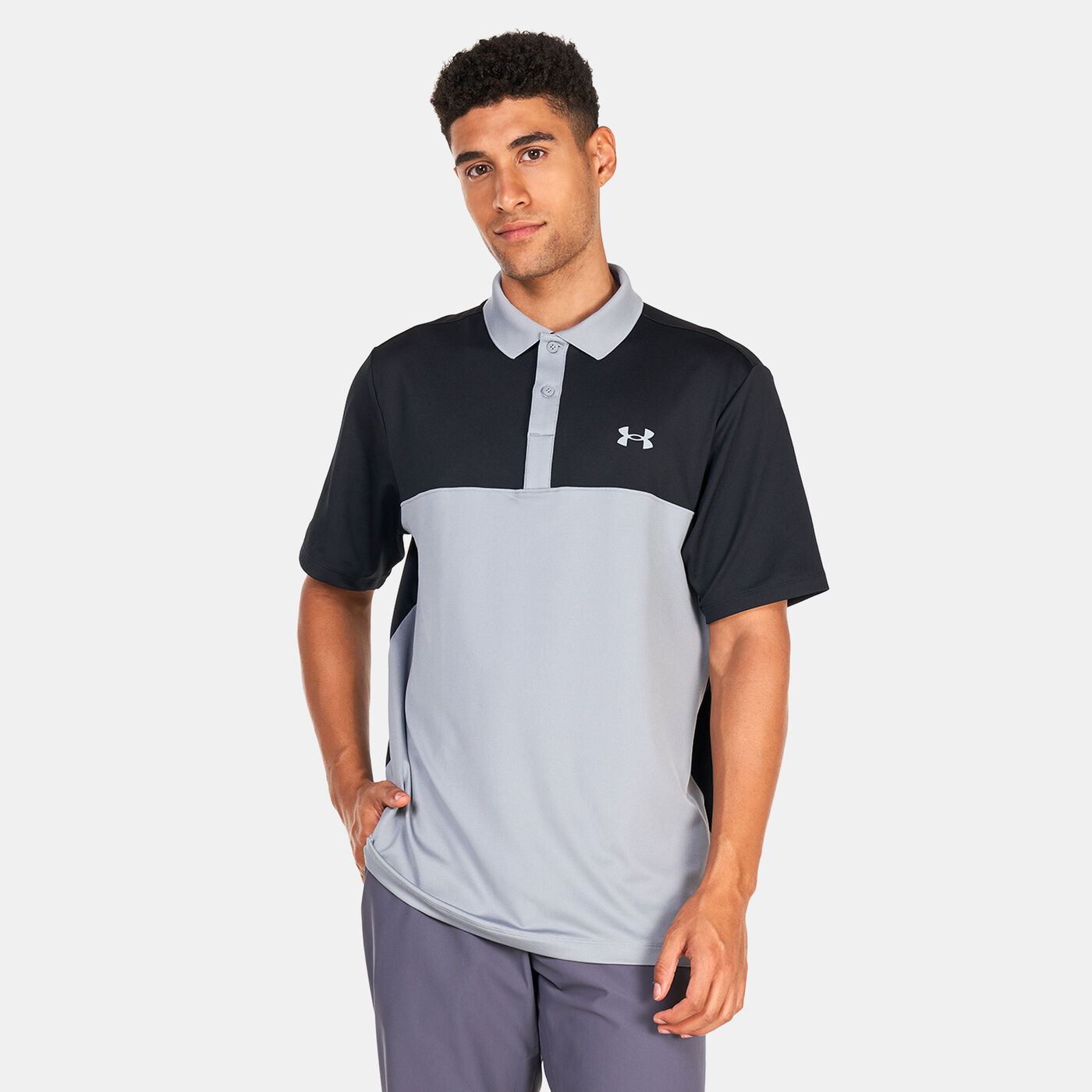 Men's UA Performance 3.0 Colourblock Polo Shirt