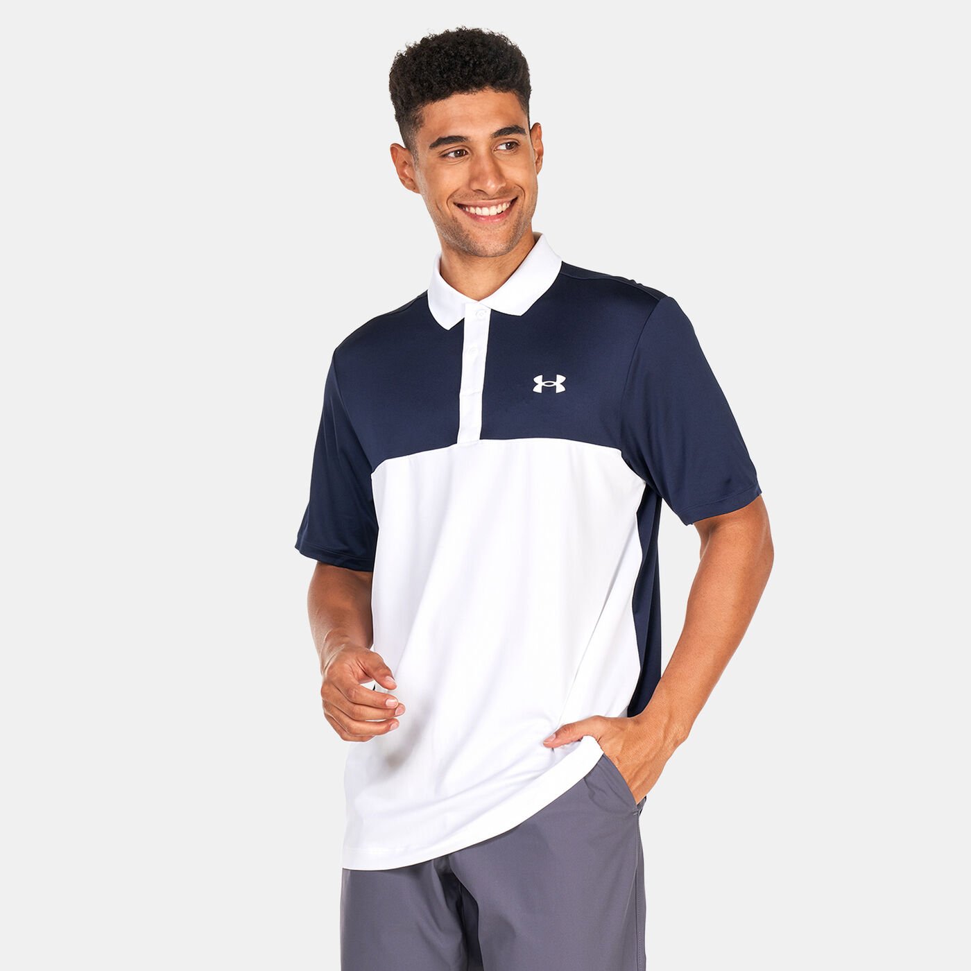 Men's UA Performance 3.0 Colourblock Polo Shirt