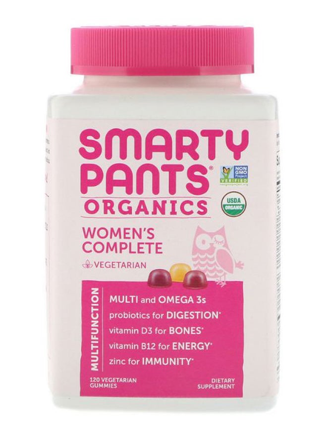 Organics Women's Complete Multifunction - 120 Vegetarian Gummies