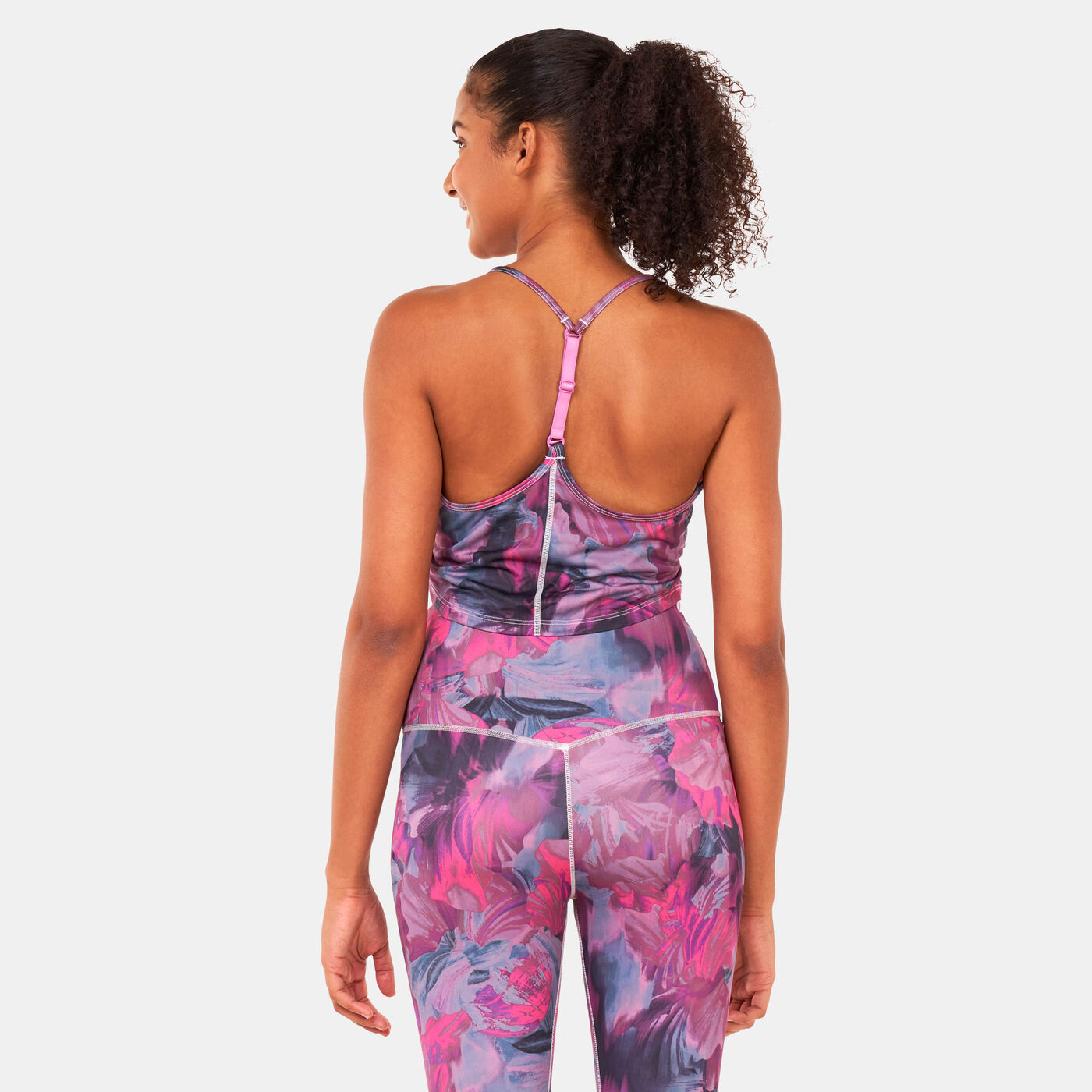 Women's Dri-FIT One Cropped Printed Tank Top