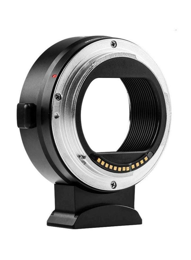 Auto Focus Lens Mount Adapter For Canon EF/EF-S Series Lens Black/Silver