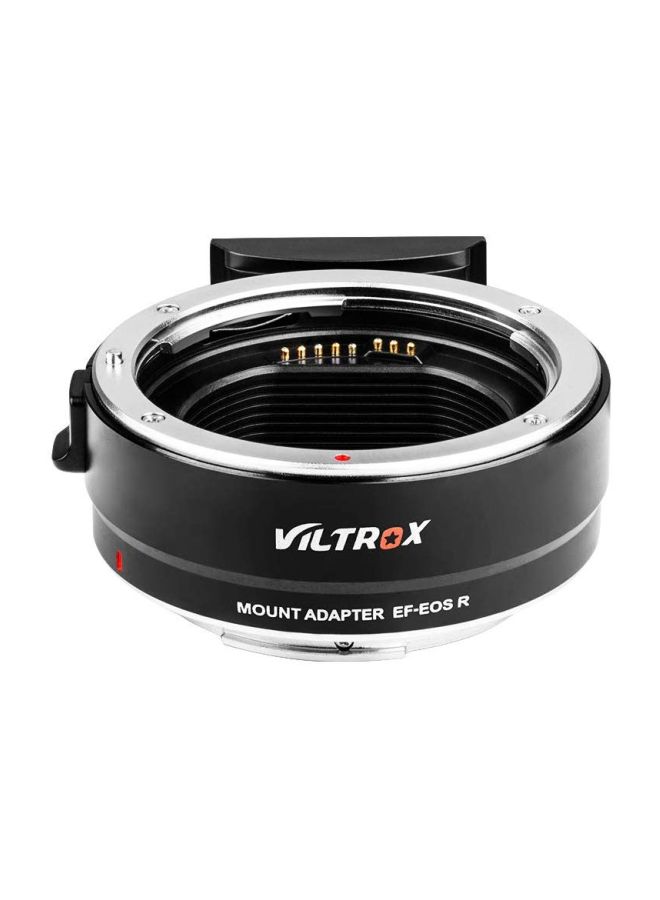 Auto Focus Lens Mount Adapter For Canon EF/EF-S Series Lens Black/Silver