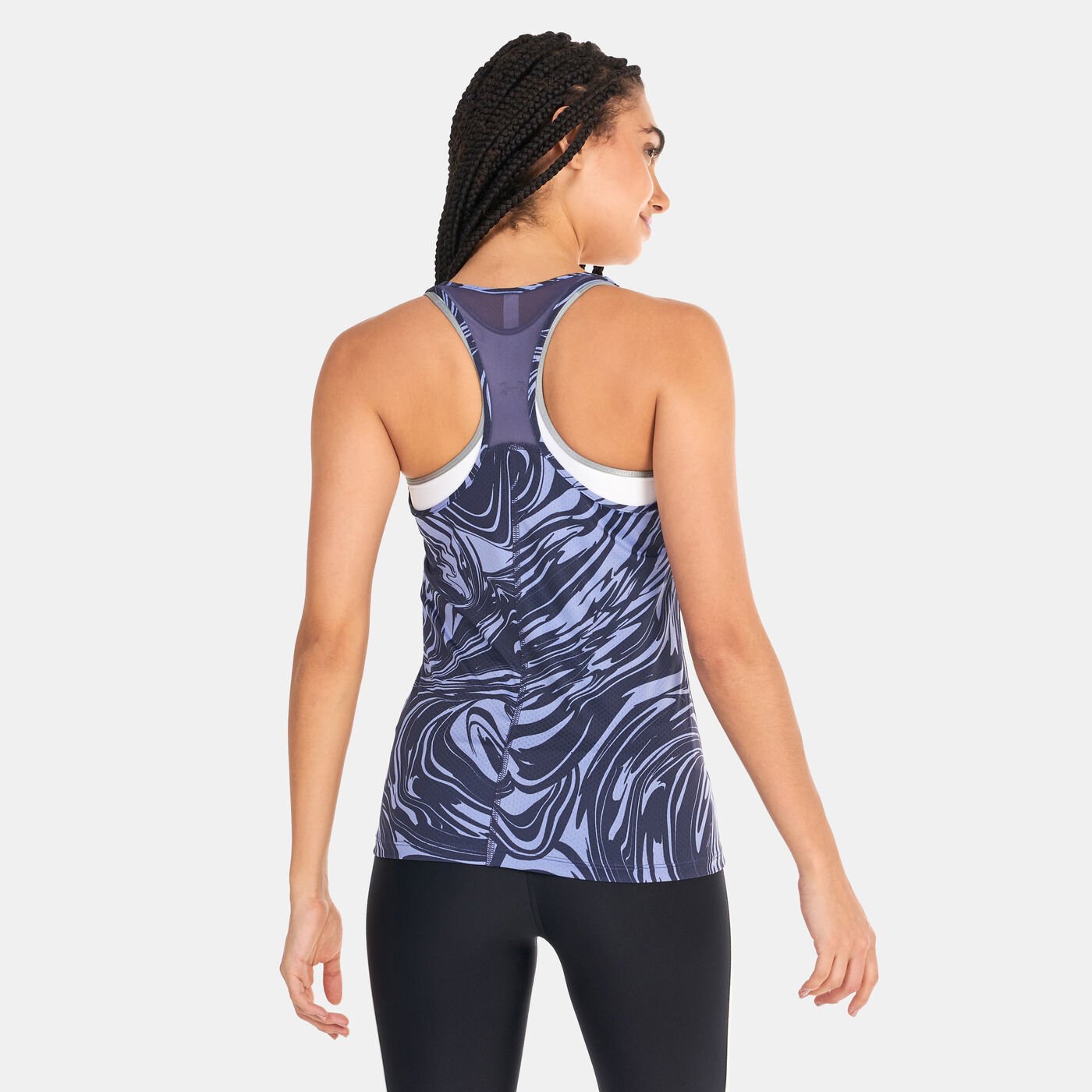 Women's HeatGear® Armour Racer Print Tank Top