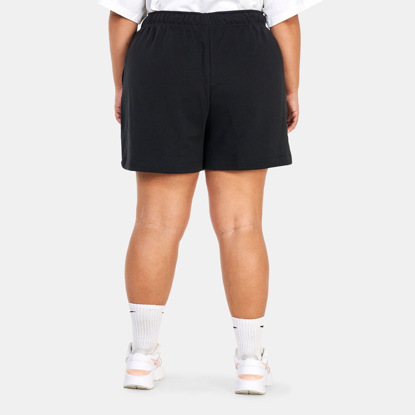 Women's Club Fleece Mid-Rise Shorts (Plus Size)