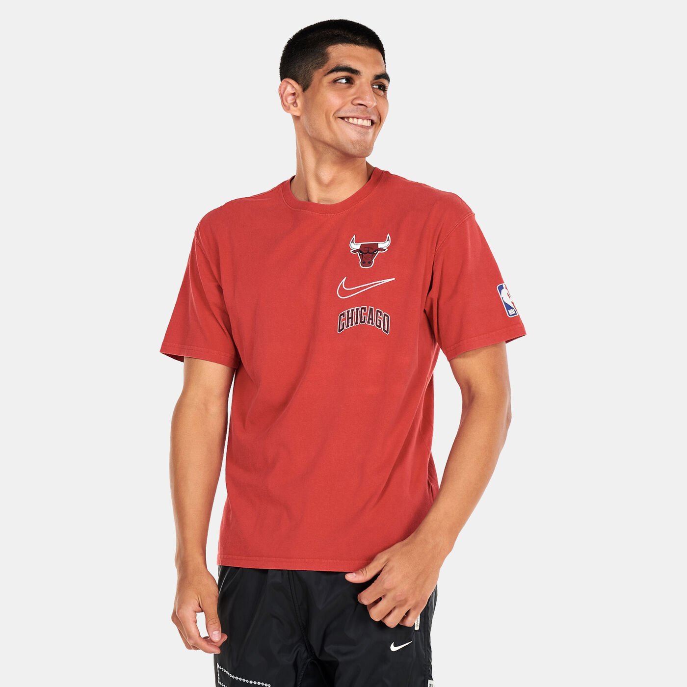 Men's Chicago Bulls Courtside City Edition Max90 NBA T-Shirt