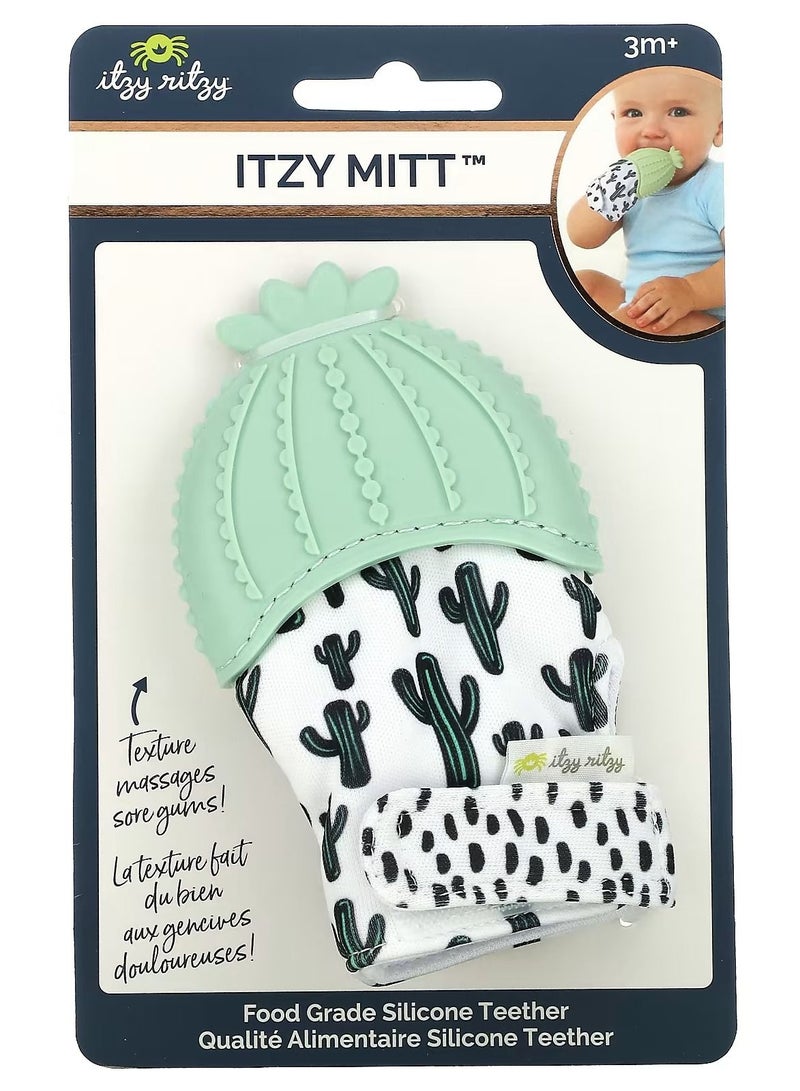 Itzy Ritzy Teething Mitt Cactus