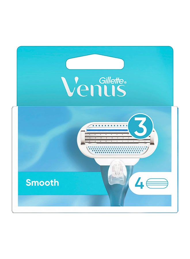 Gillette Venus Smooth Blades x4