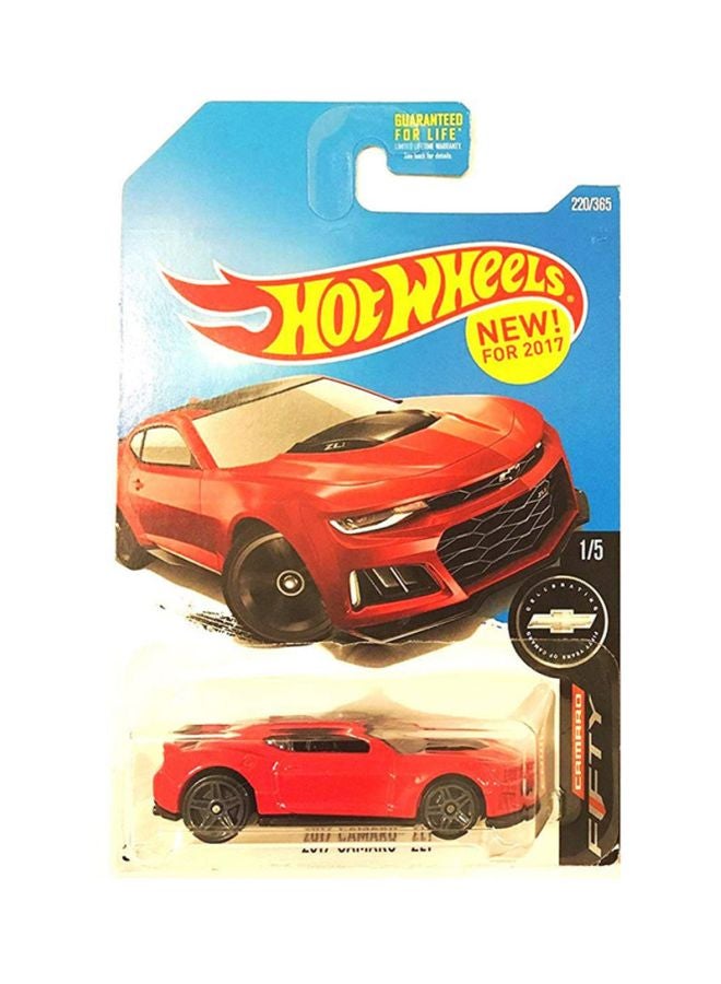 Camaro Fifty Toy Car Red 16.51x10.67x3.56cm