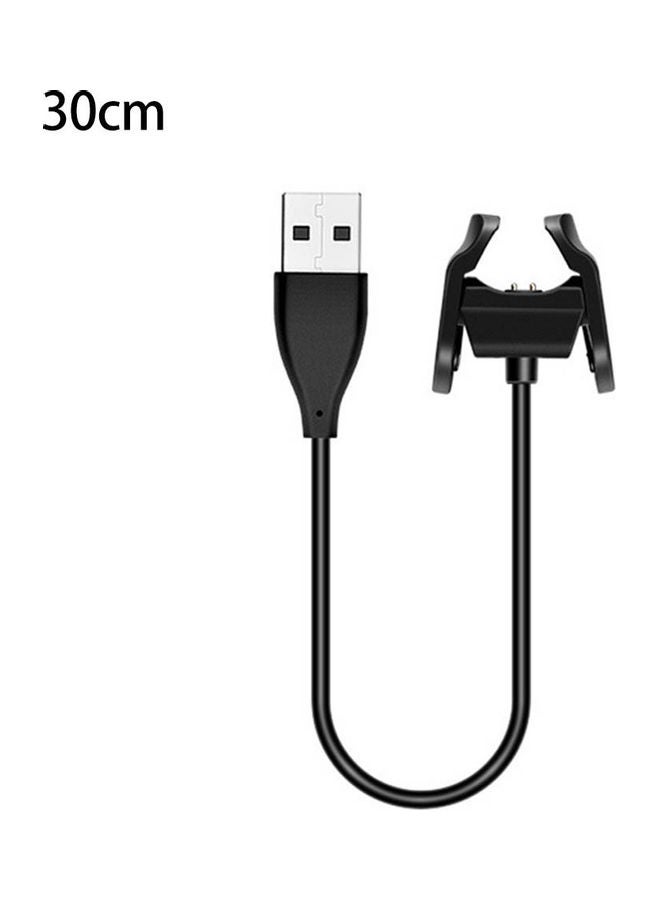 USB Fast Charging Cable for Xiaomi Mi Band 4 11.7 x 9.9 x 2.3cm Black
